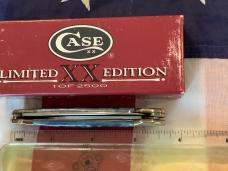 Case xx 1998 Canoe w/ Great Blue Bone Handles (mdl# 62131 SS) with Limited Edition Blade Etch -NOS