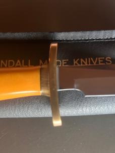 Randall Vintage Yellow Micarta Fixed Blade