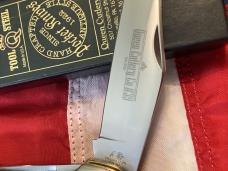 Queen Cutlery 2 Blade Folding Hunter (#39 BEM) w/ Birdseye Maple Handles -NOS in orig box