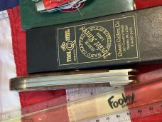Queen Cutlery 2 Blade Folding Hunter (#39 BEM) w/ Birdseye Maple Handles -NOS in orig box