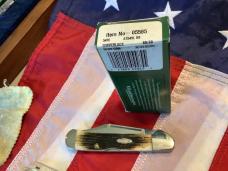 Case xx 2005 Copperlock (Mdl# 61549L SS) w/ Olive Green Bone Handles -NOS in orig box