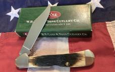 Case xx 2005 Copperlock (Mdl# 61549L SS) w/ Olive Green Bone Handles -NOS in orig box