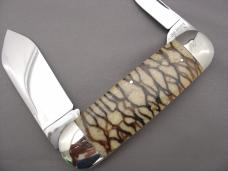 Case Classic 2050 Tiger Coral Elephant Toenail Prototype Knife