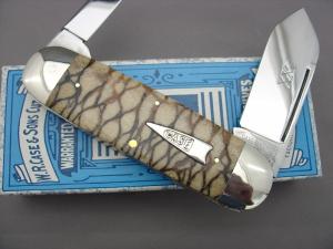 Case Classic 2050 Tiger Coral Elephant Toenail Prototype Knife