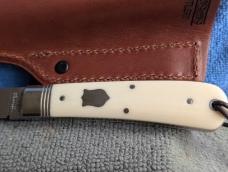 P74525 Northfield UN-X-LD Ivory Linen Micarta - NIT.  Mint