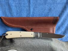 P74525 Northfield UN-X-LD Ivory Linen Micarta - NIT.  Mint