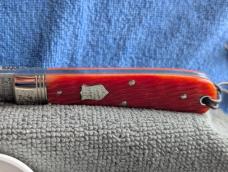 P74525 Northfield UN-X-LD Red Licorice Jigged Bone - NIT.  Mint