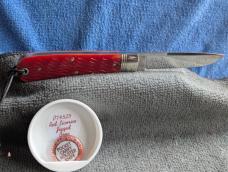 P74525 Northfield UN-X-LD Red Licorice Jigged Bone - NIT.  Mint