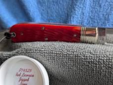 P74525 Northfield UN-X-LD Red Licorice Jigged Bone - NIT.  Mint