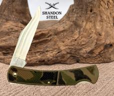 Case XX USA LT1405L SS Rare Clip Point Folding Knife Camo Print 2.5” Blade (2)