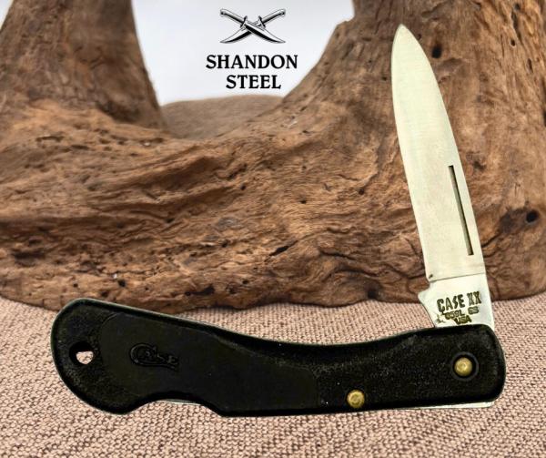 Case XX USA 059L SSP Single Blade Lockback Pocket Knife Black Zytel Handles (11) Case XX USA 059L SSP Single Blade Lockback Pocket Knife Black Zytel Handles (11)