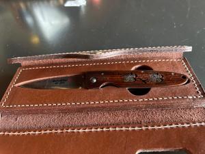 Mcusta Damascus Custom Limited in Leather Box