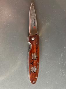 Mcusta Damascus Custom Limited in Leather Box