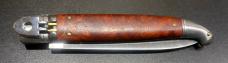 Vintage AB Bird Beak Leverlock, Burlwood Scales