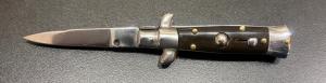 Vintage 12cm Italian Stiletto Buffalo Scales Swedge Blade