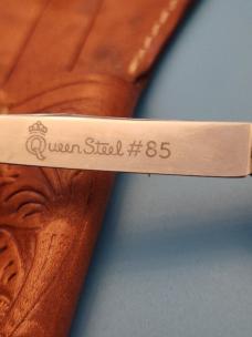 1960-1971 Queen Fixed Blade Knife Set w/Sheath