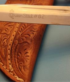 1960-1971 Queen Fixed Blade Knife Set w/Sheath