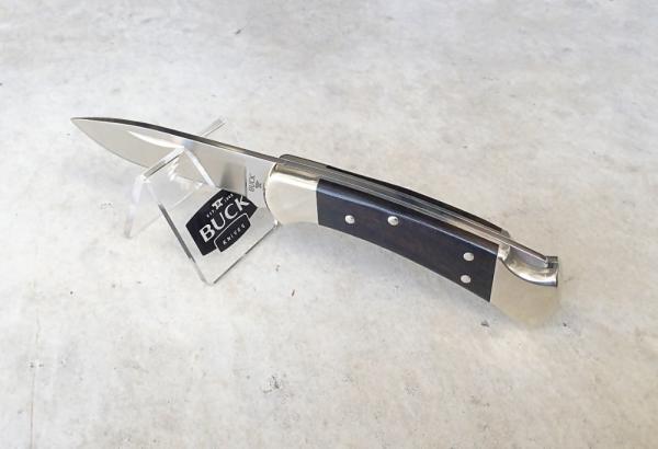 Buck 112 Ranger Knife - Ebony Scales Nickel Silver Bolsters S30V Drop Point Blade - New Buck 112 Ranger Knife - Ebony Scales Nickel Silver Bolsters S30V Drop Point Blade - New