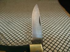 SCHRADE OLD TIMER 5OT BRUIN USA RARE VINTAGE 1958/1963 1095 CARBON STEEL BLADE LOCKBACK POCKET KNIFE