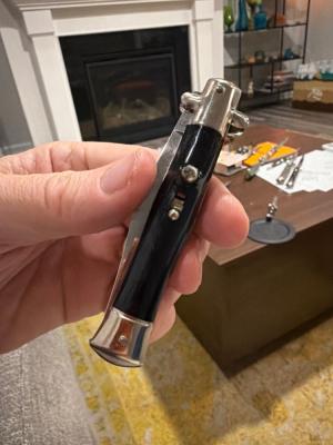 Perfect vintage Italian Tourist card knife