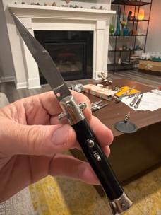 Perfect vintage Italian Tourist card knife