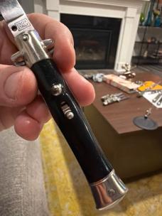 Perfect vintage Italian Tourist card knife