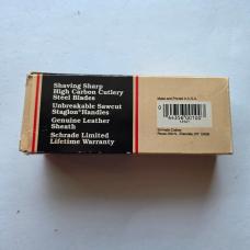 Vintage Schrade USA 125OT Mustang Old Timer Liner Lock Knife NIB Box Sheath Papers