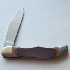 Vintage Schrade USA 125OT Mustang Old Timer Liner Lock Knife NIB Box Sheath Papers