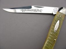 Case Classic 61098 Light Greenish & Brown Bone Handle Toothpick Knife Prototype