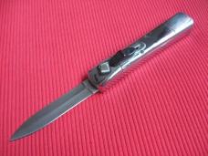Early Very Heavy All Metal Italian Dagger Blade OTF Front Opener Switchblade Knife