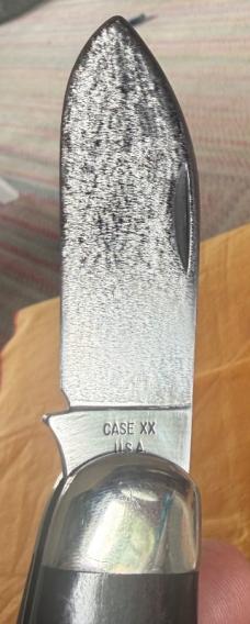 1974 Case XX Elephant Toe w/Pre-etched SSP Worked Blades. Unique!  Please Read!