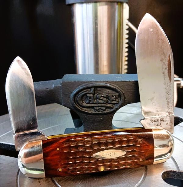 1974 Case XX Elephant Toe 6250 Brown Jigged Wood
