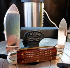 1974 Case XX Elephant Toe 6250 Brown Jigged Wood