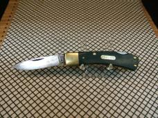 SCHRADE OLD TIMER 5OT BRUIN USA MADE VINTAGE 58/63 1095 CARBON STEEL BLADE LOCKBACK KNIFE & SHEATH