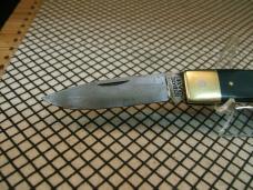 SCHRADE OLD TIMER 5OT BRUIN USA MADE VINTAGE 58/63 1095 CARBON STEEL BLADE LOCKBACK KNIFE & SHEATH