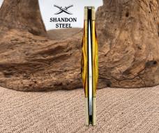 Parker-Edwards USA One Blade Trapper Pocket Knife A 1423-1 Stag Handle (25)