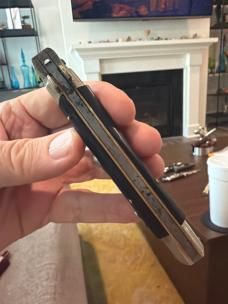 9” Slanted Rostfrei Stamped Transitional Stiletto