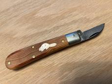 Great Eastern Cutlery GEC Farm & Field 930126S "Wood Chipper" Heart Pine Covers