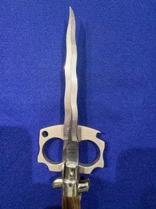 33cm Kris Blade Swivel Bolster Stag