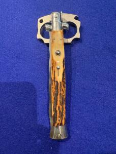33cm Kris Blade Swivel Bolster Stag