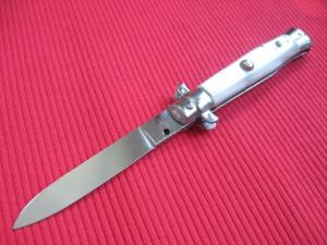 Vintage Italian Button Open/Close STILETTO Switchblade Knife - Mint !