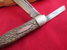 VTG ULSTER USA 3 Blade Swell Center Knife #63 (Rough, but Solid user EDC)