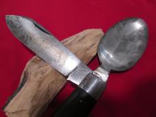 VTG CAMILLUS USA (4 line Stamp) Hobo Knife Spoon (Pins look iron)