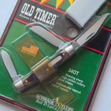 Vintage 1995 Schrade USA 34OT Old Timer Stockman Knife Free Arkansas Stone NIP NOS