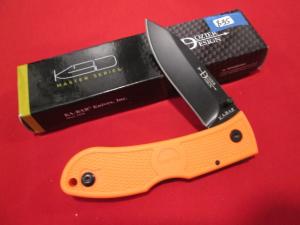 NEW NIB KABAR 4062 DOZIER DESIGN Locckback Knife ORANGE