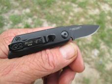BEAR MGC USA Black Small Tiny Automatic Knife AC-1400-ALBK-B CPM S30V