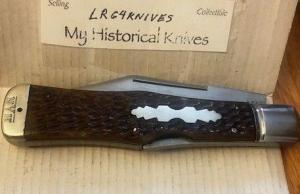LARGE NEW YORK KNIFE CO LOCKBACK