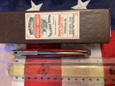Schatt & Morgan Swing Guard / Cheetah w/ Great Red Bone Handles -NOS & NM