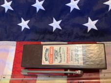 Schatt & Morgan Swing Guard / Cheetah w/ Great Red Bone Handles -NOS & NM