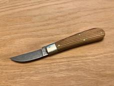 Great Eastern Cutlery GEC Farm & Field 930126L "Wood Chipper" Heart Pine Wood Covers